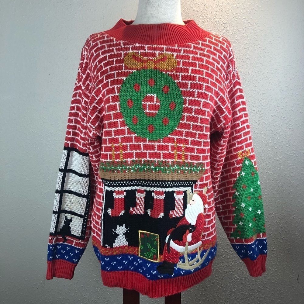 Sweater Loft New York Christmas Sweater Size S
